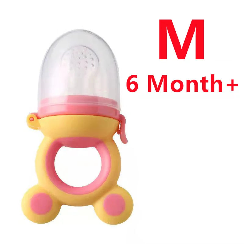 Baby Teether Nipple Fruit Food Feeder for New Bornsilicona Teethers Fresh Food Nibbler Pacifier Clip Baby Accessories BPA Free