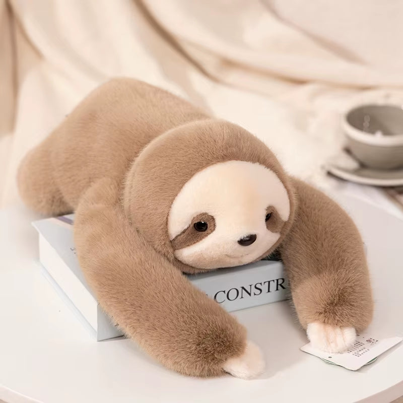 65Cm Kawaii High Quality Forest Animal Plush Doll Pillow Soft Long-Arm Raccoon Dinosaur Sloth Panda Koala Plush Toy Home Decor