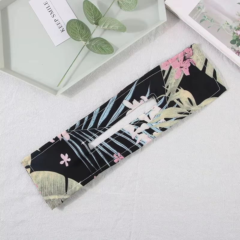 Deft Bun Hair Band Women Printed Headband Bow Donut Bun Maker DIY Hairstyle Braid Tool Ponytail Hair Twist Accessories Topknot