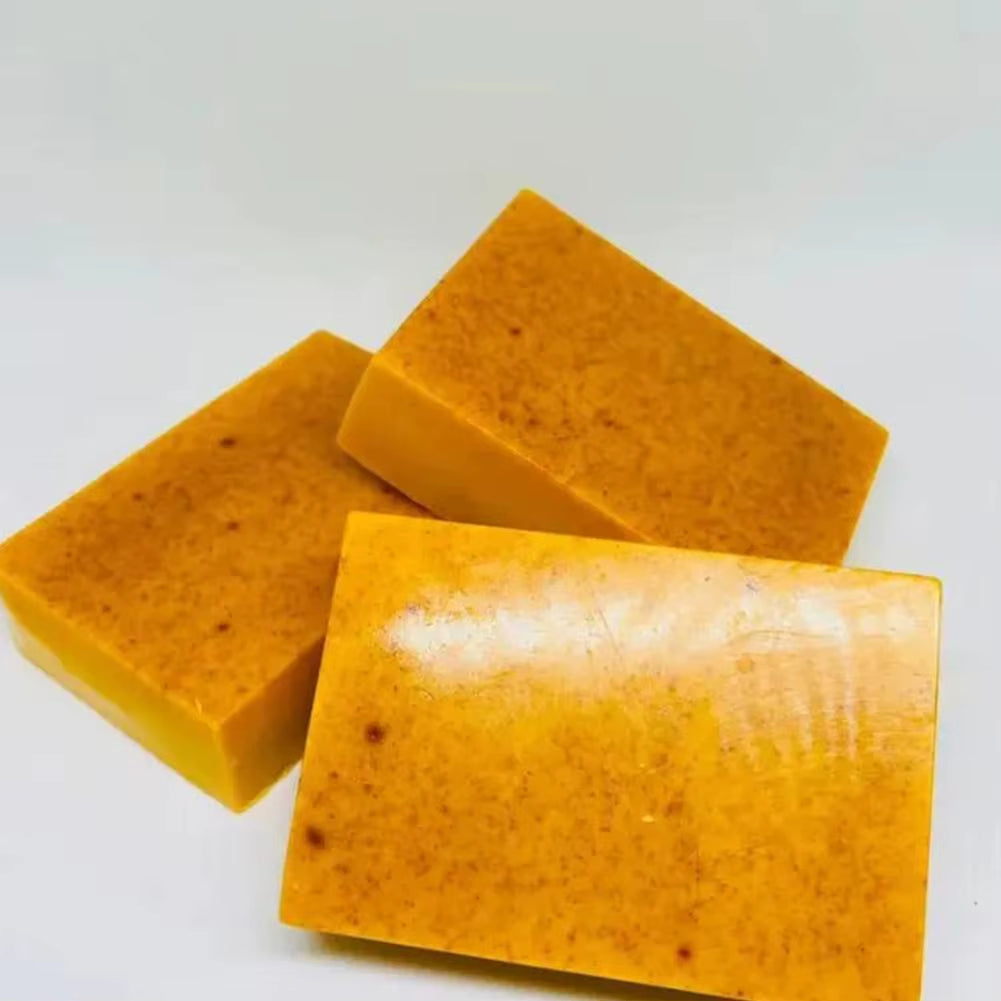 Turmeric Kojic Acid Soap Facial Cleaning Lemon Soap Moisturizing Turmeric Soap Cleaning Soap for Face Body Skin Care
