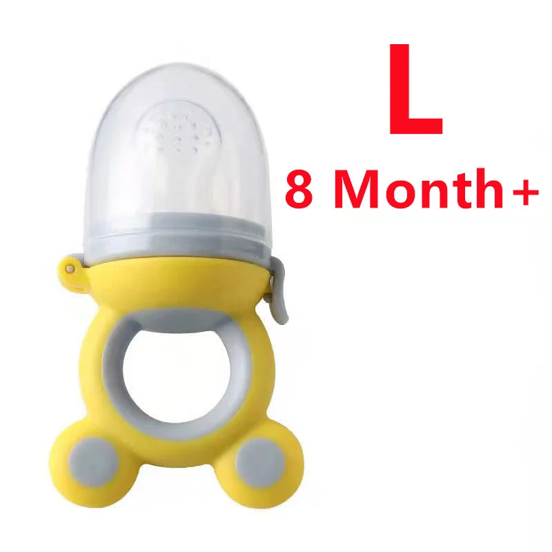 Baby Teether Nipple Fruit Food Feeder for New Bornsilicona Teethers Fresh Food Nibbler Pacifier Clip Baby Accessories BPA Free