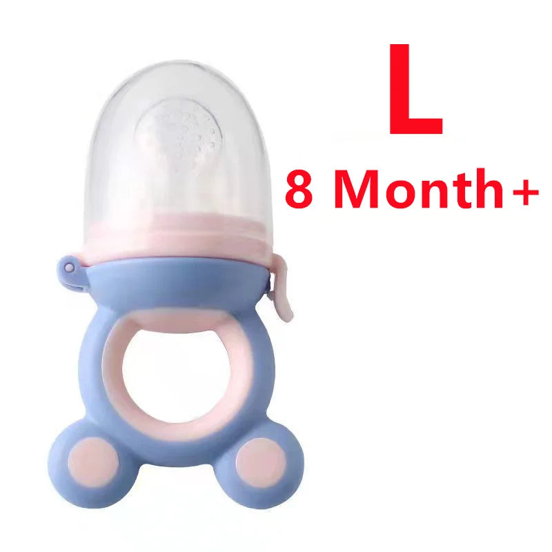 Baby Teether Nipple Fruit Food Feeder for New Bornsilicona Teethers Fresh Food Nibbler Pacifier Clip Baby Accessories BPA Free