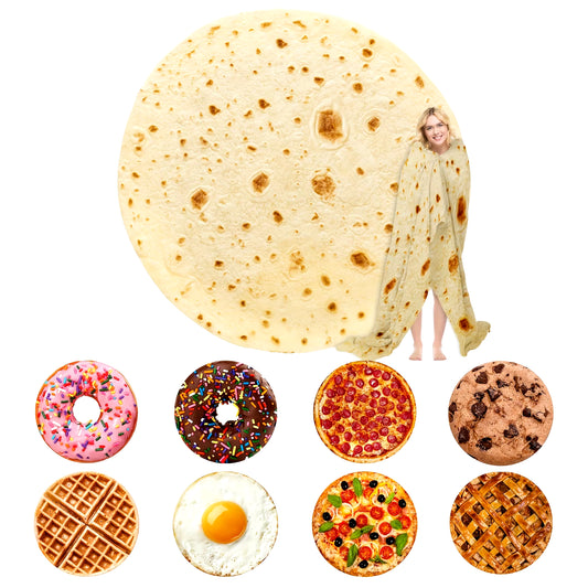 Funny Warm Food Blanket Super Soft Plush Throw Blankets for Bed Sofa Bedspread Decorative Camping Picnic Winter Warm Blanket