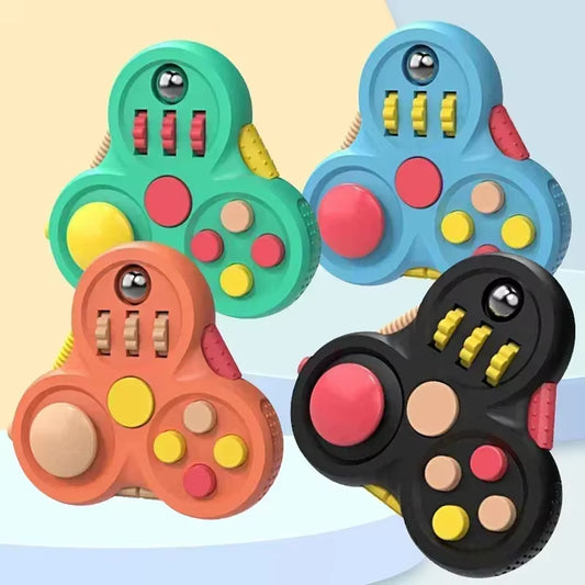 Rotating Magic Bean Adult Antistress Fidget Toy Autism ADHD Stress Relief Fingertip Toys for Kids Fidget Pad