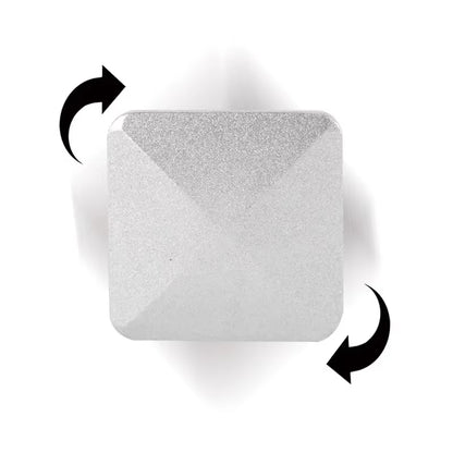 Flipo Flip Alloy Square Hexagonal Rotating Kinetic Desk Fidget Toys Office Spinner anti Stress Relief Toys for Adults Children